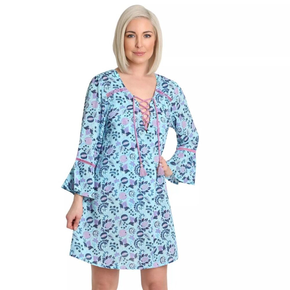 Nwot Nanette Lepore Lace-up Coverup